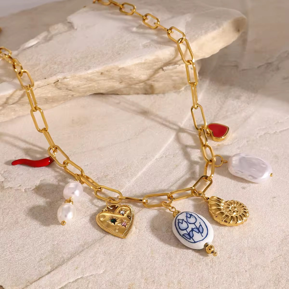 Tulura Charm Necklace EMVE Jewels