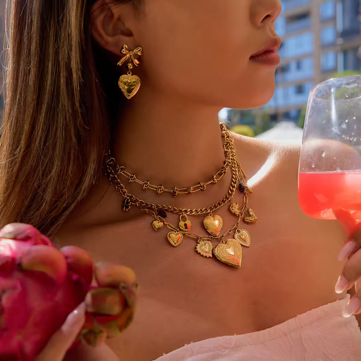 Lovelle Locket Necklace EMVE Jewels