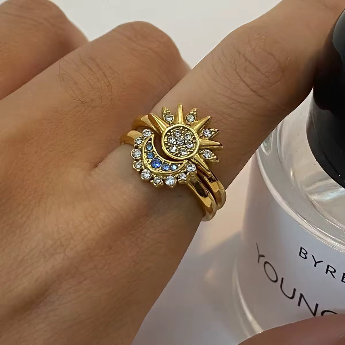 Luneria Dúo Rings EMVE Jewels