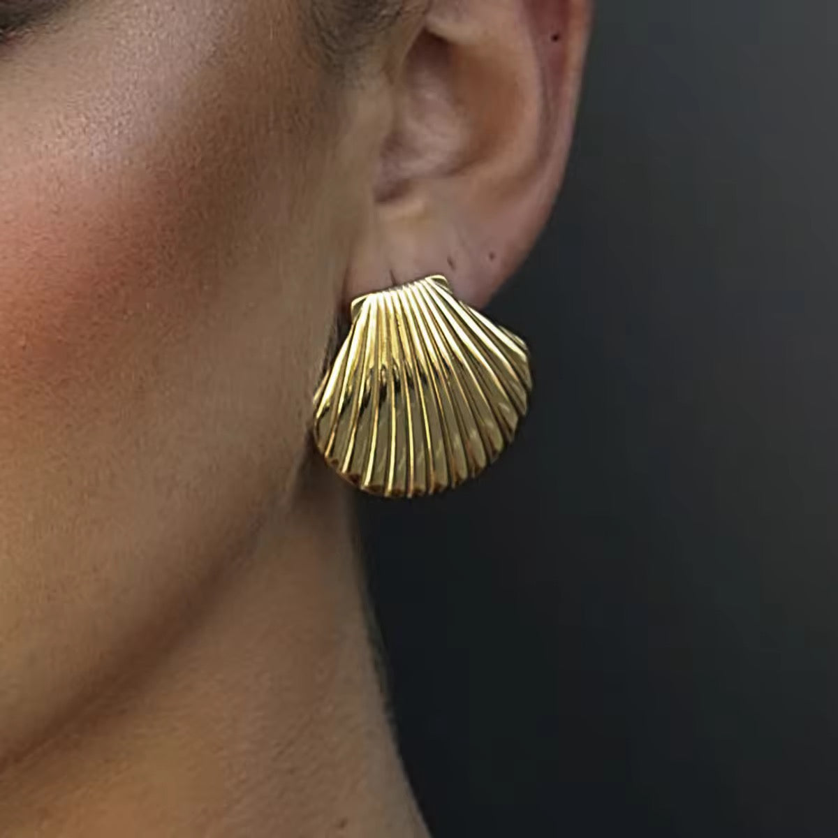 Seashell Earrings EMVE Jewels