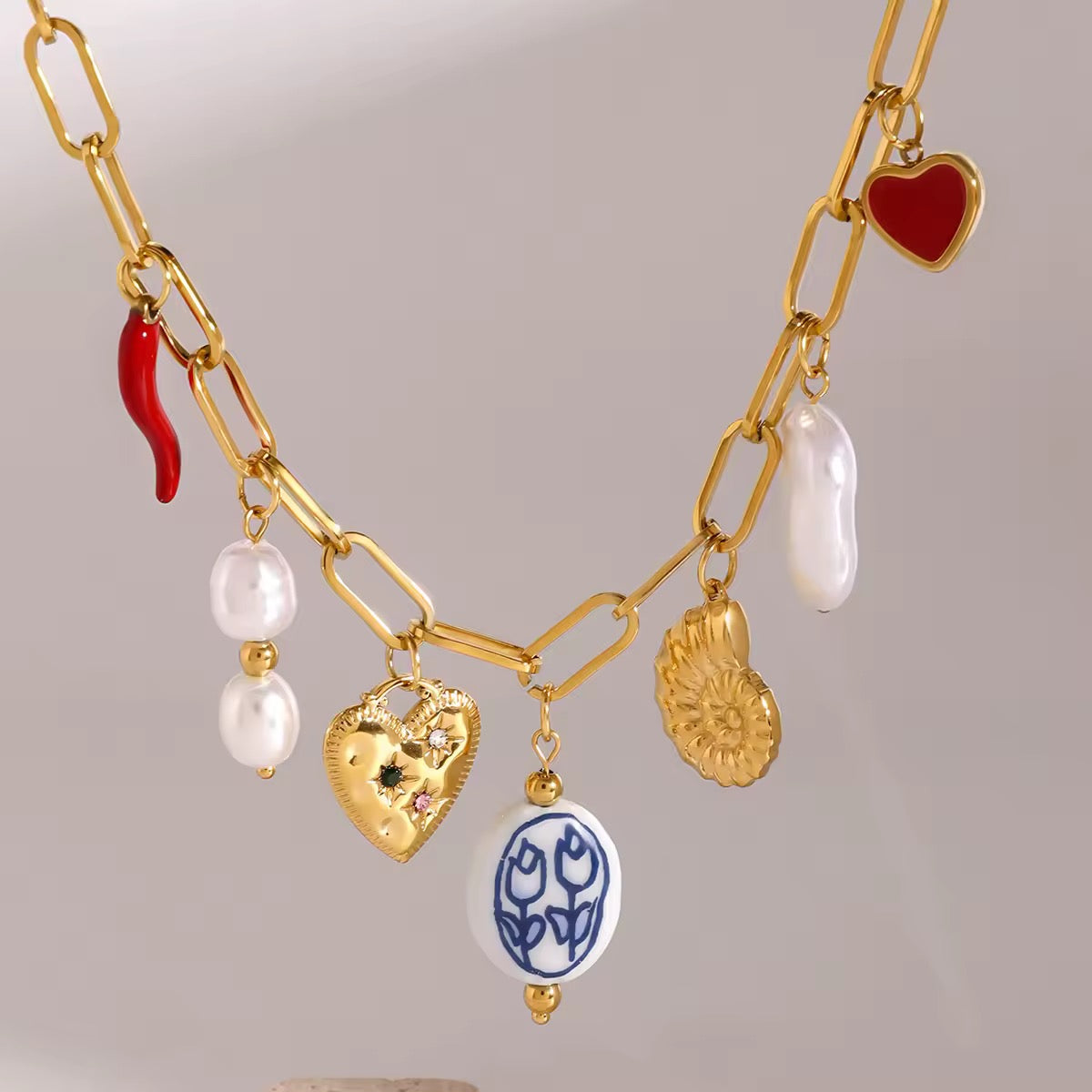 Tulura Charm Necklace EMVE Jewels