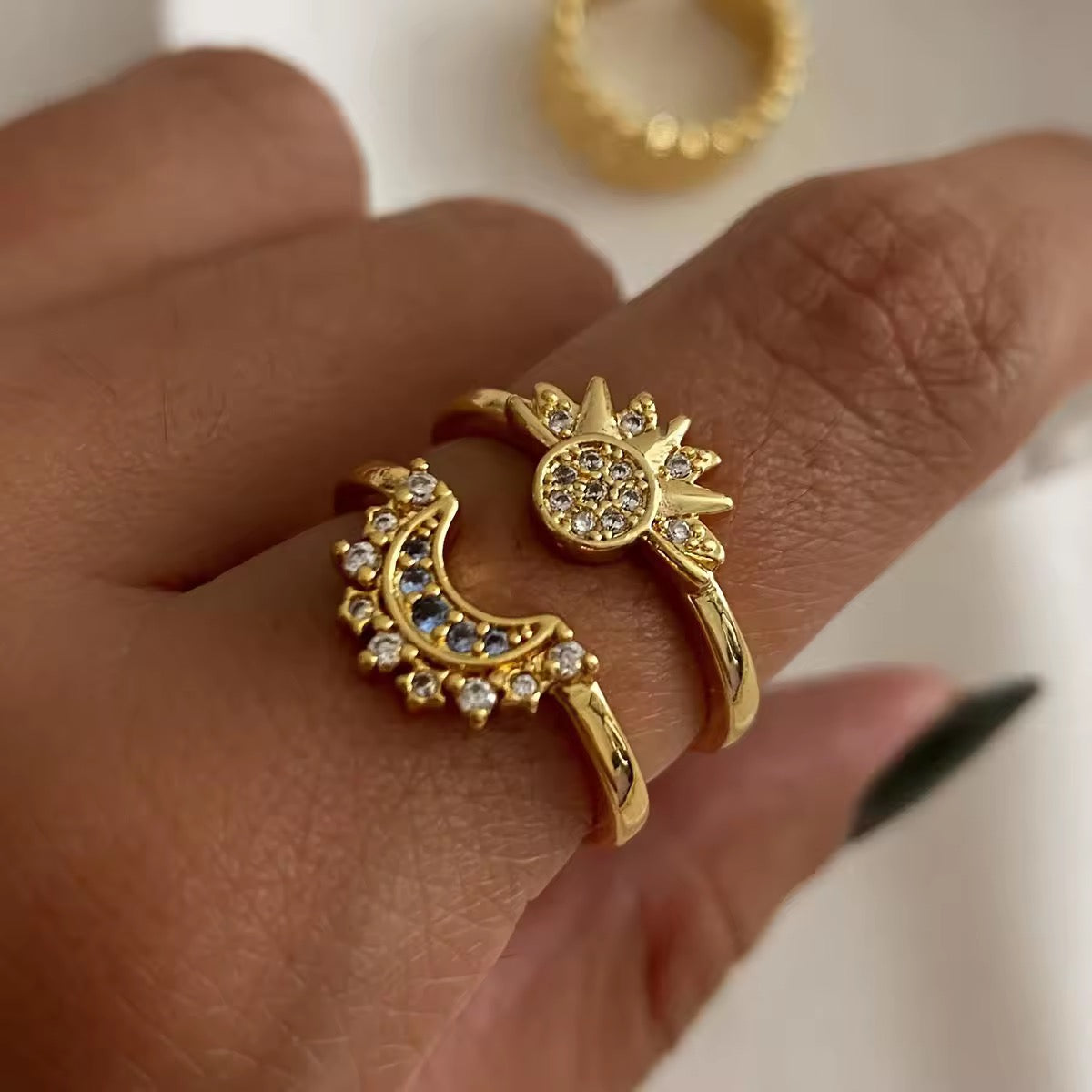 Luneria Dúo Rings EMVE Jewels
