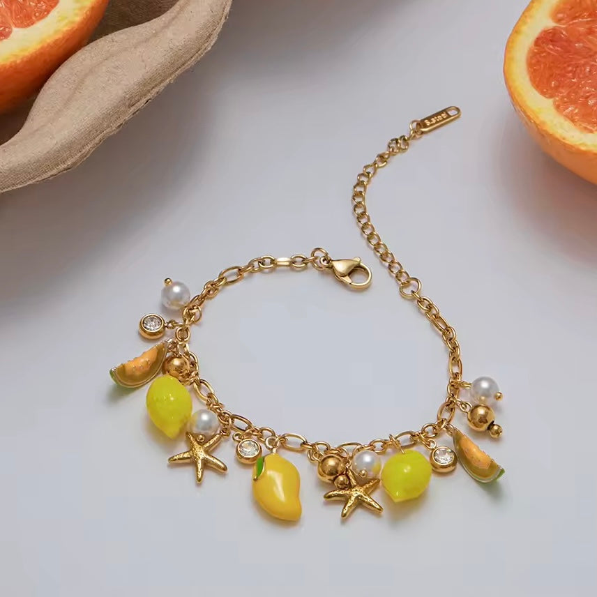 Zesty Charm Bracelet EMVE Jewels