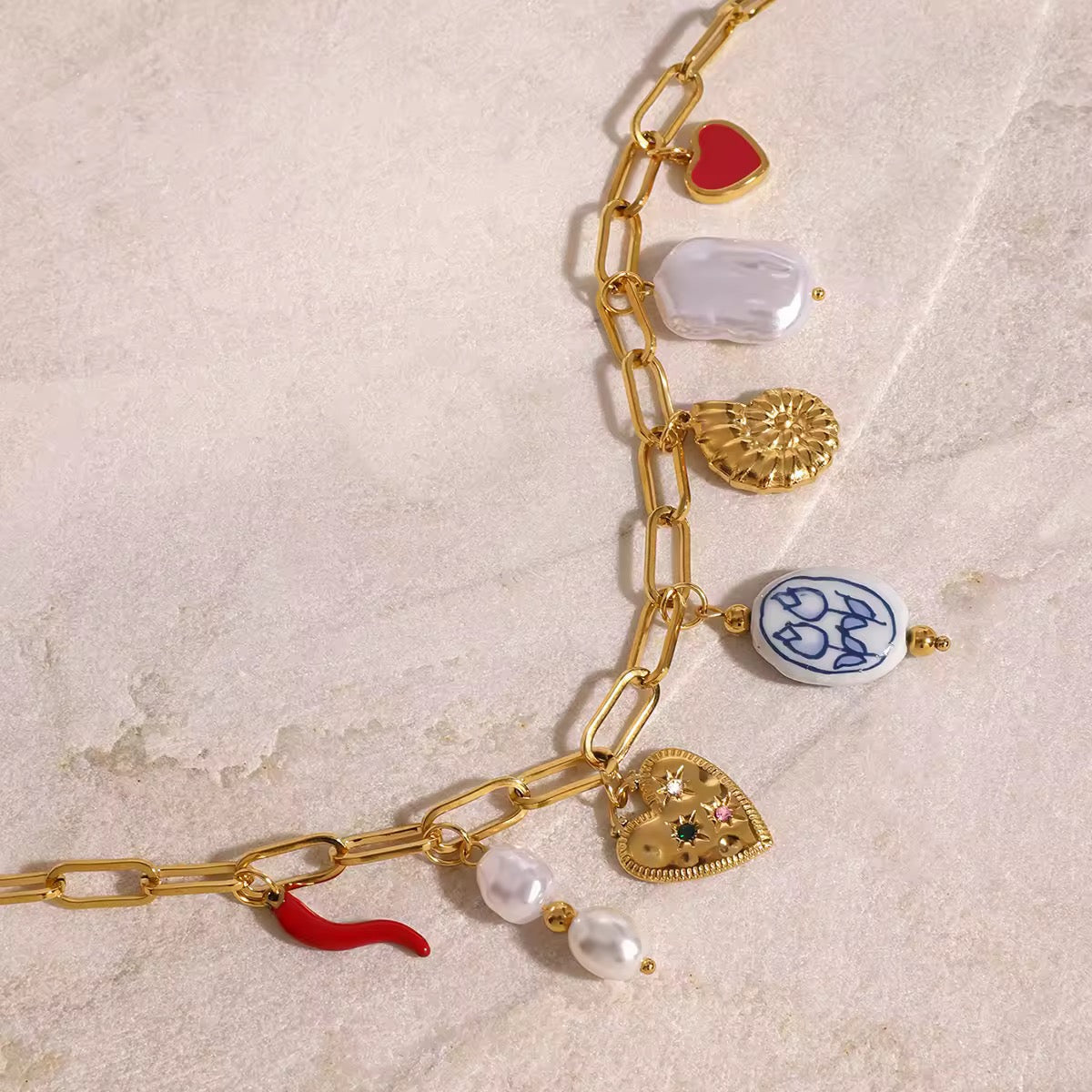 Tulura Charm Necklace EMVE Jewels