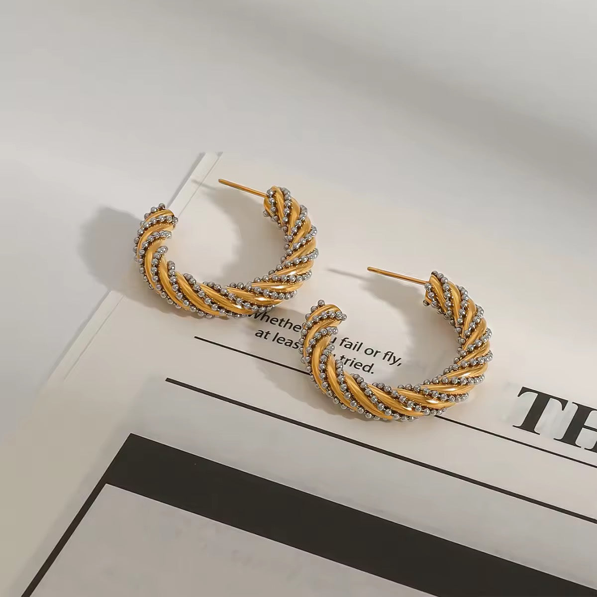 Torsade Earrings EMVE Jewels