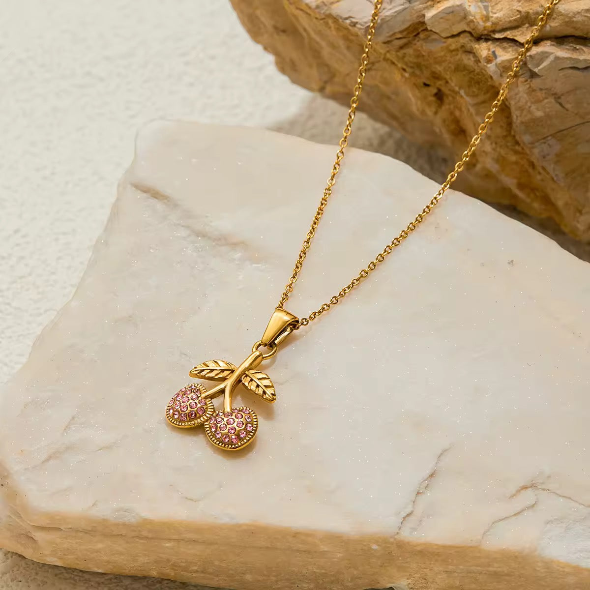 Sweet Cherie Necklace EMVE Jewels