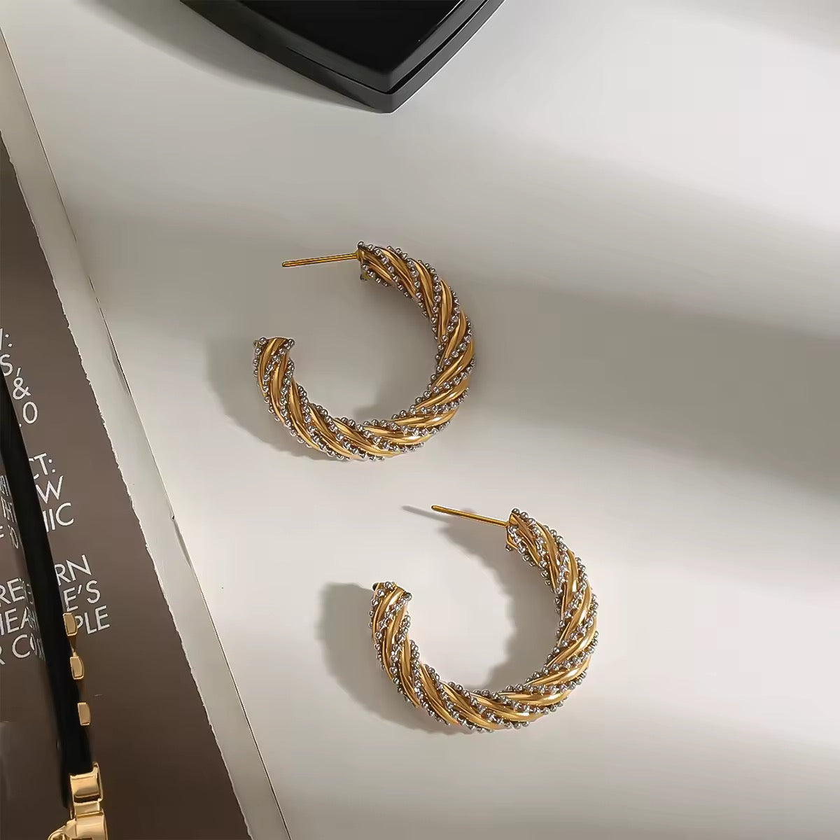 Torsade Earrings EMVE Jewels