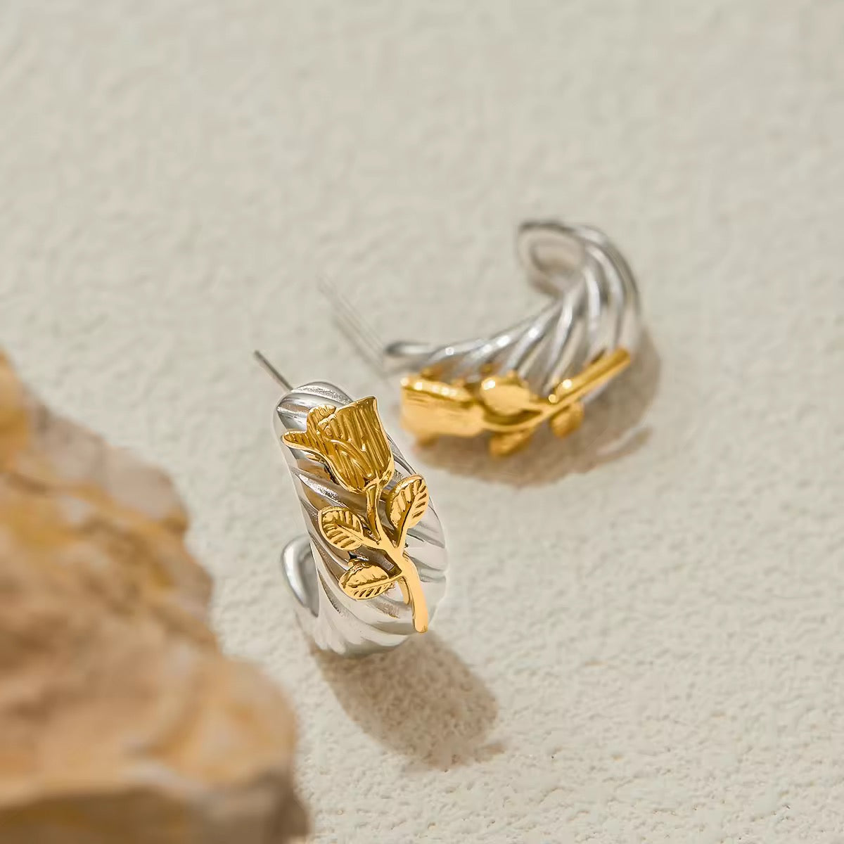 Roseglow Earrings EMVE Jewels