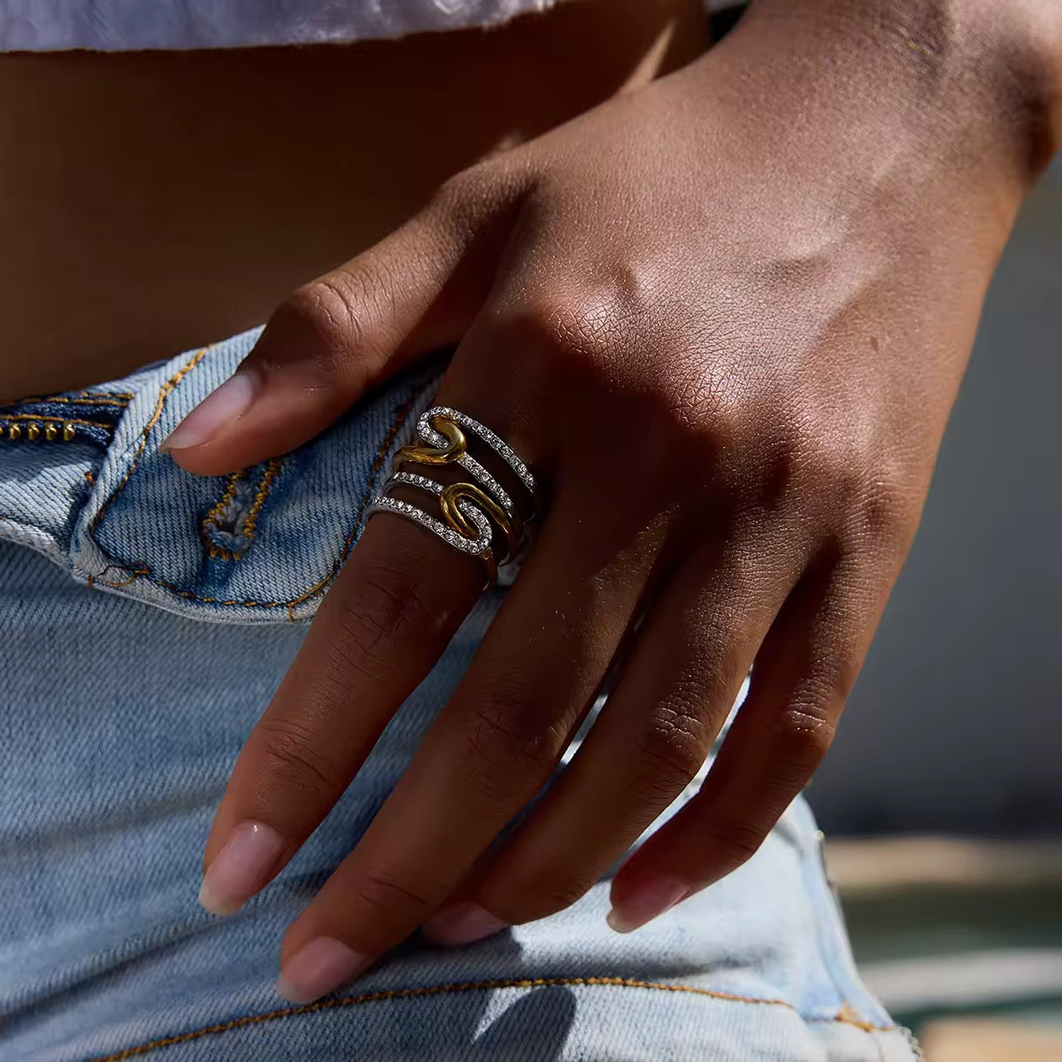 Twist Ring EMVE Jewels