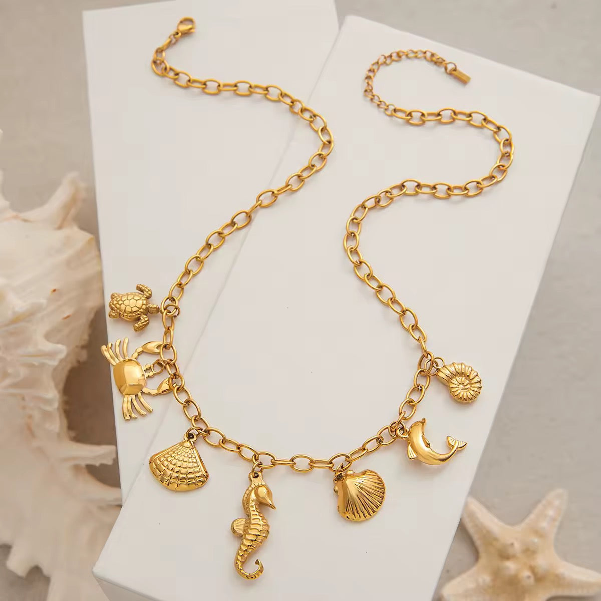 Sea Treasures Necklace EMVE Jewels