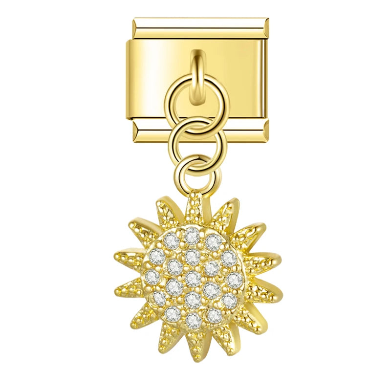 Sunflower Charm EMVE Jewels