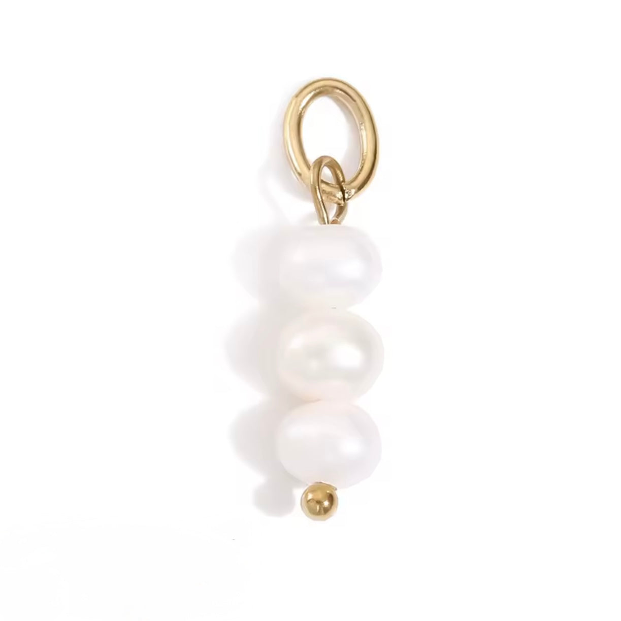 Trio Pearl Charm EMVE Jewels