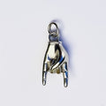 Rock Charm Silver - EmpressVenusJewellery