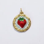 Strawberry Charm Gold - EmpressVenusJewellery