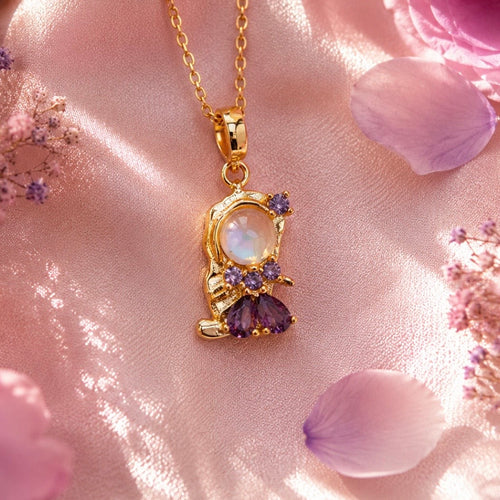 Amethyst Necklace EMVE Jewels