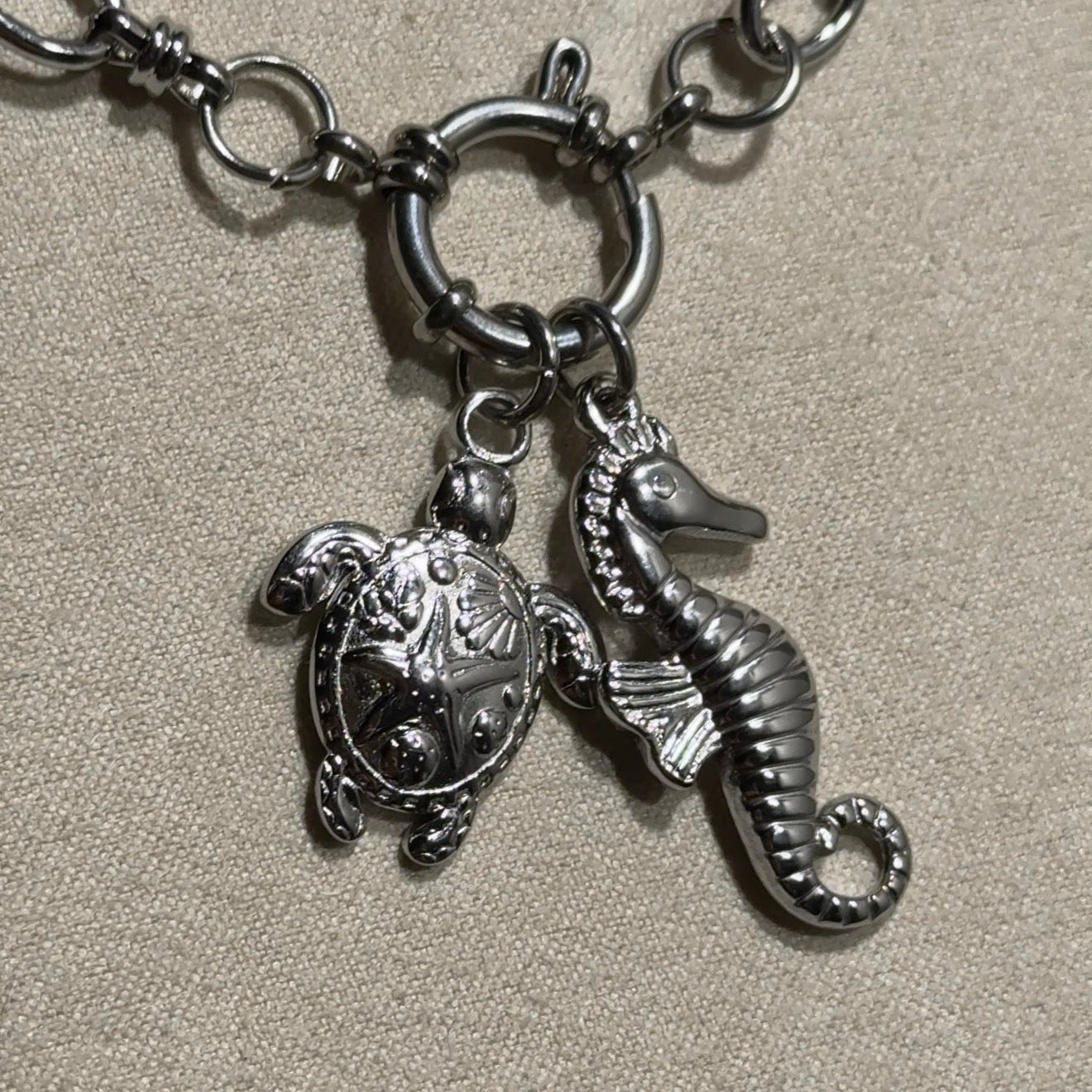 Turtle Charm - EmpressVenusJewellery