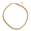 Minimalist Stainless Steel Chain Collar Necklace EMVE Jewels