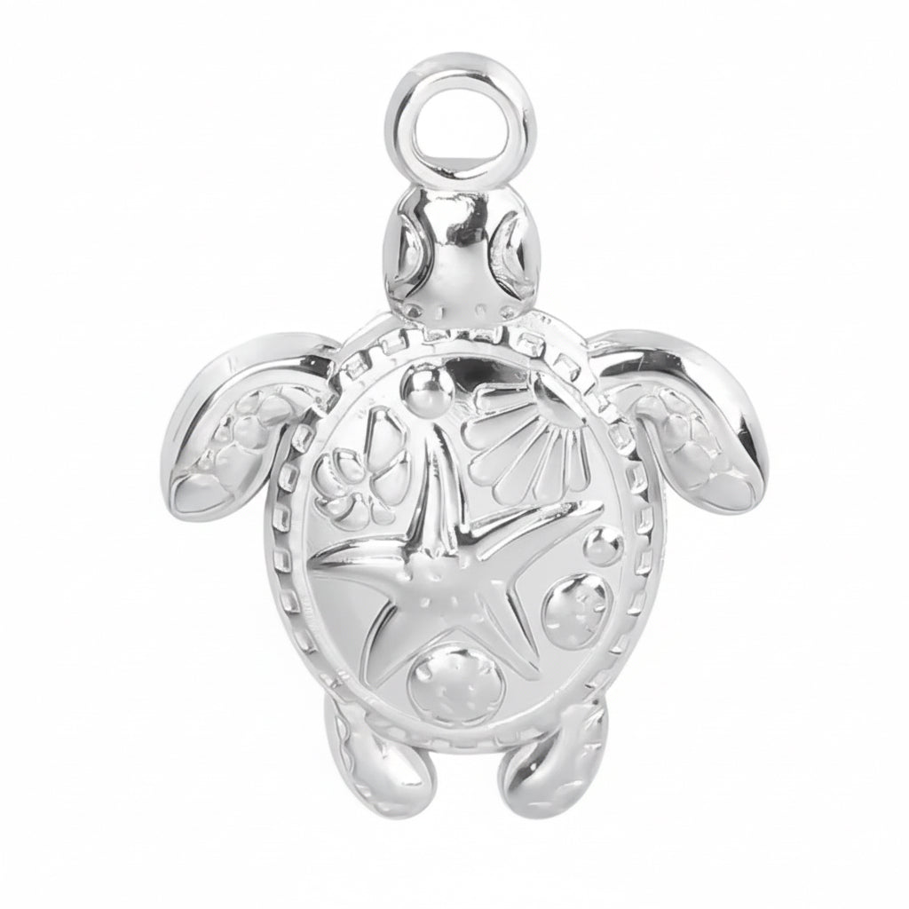 Turtle Charm - EmpressVenusJewellery