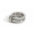 Double Stack Ring Silver EMVE Jewels