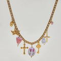 Cutie Cupid Charm Necklace EMVE Jewels