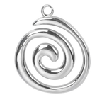Swirl Charm - EmpressVenusJewellery