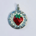 Strawberry Charm Silver - EmpressVenusJewellery