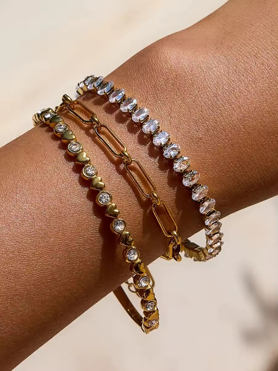 Lumière Tennis Bracelet EMVE Jewels