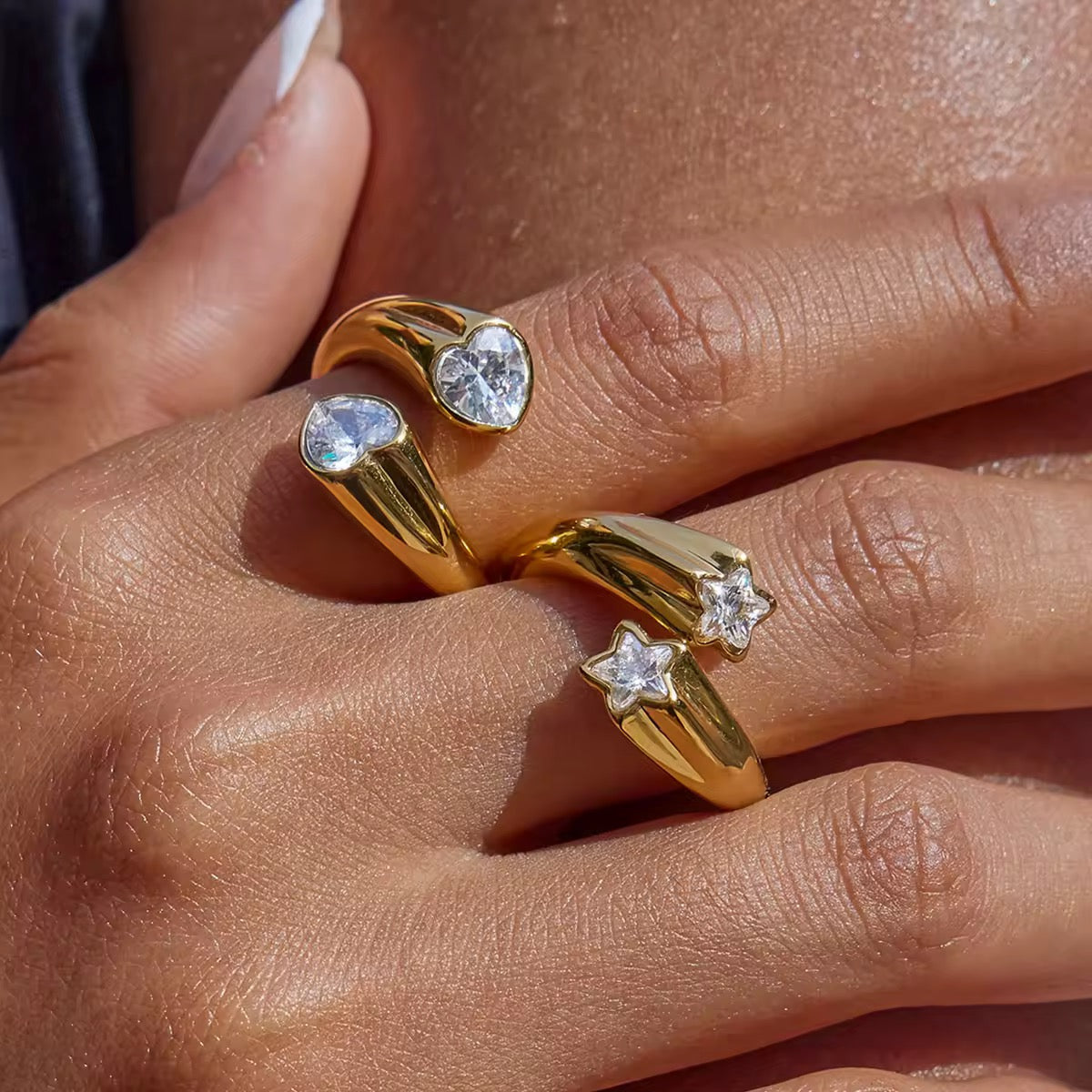 Luna & Love Rings EMVE Jewels