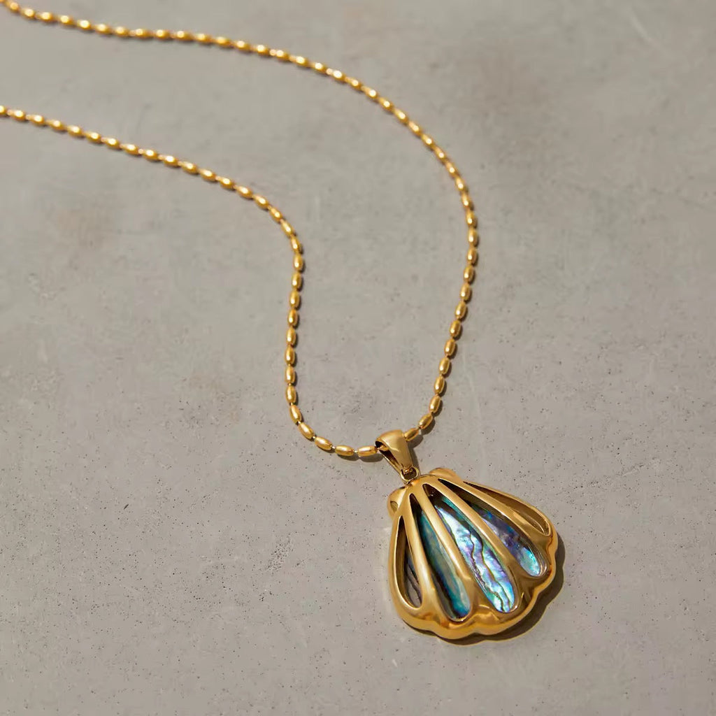 Abalone Shell Necklace EMVE Jewels
