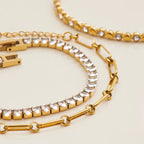 Lumière Tennis Bracelet EMVE Jewels