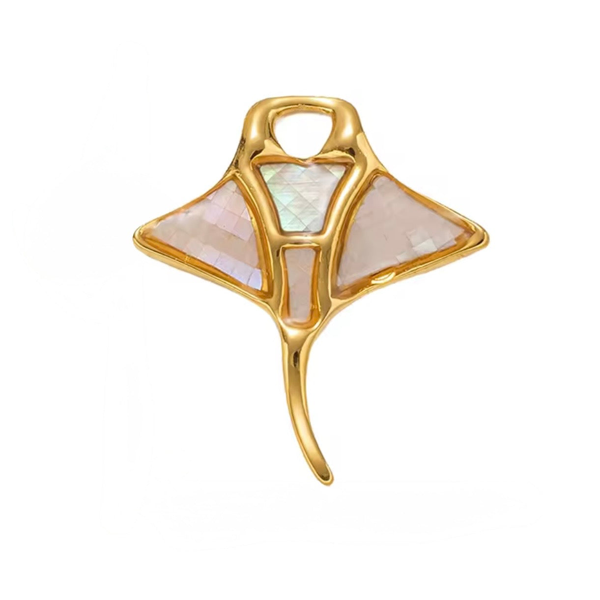 Manta Ray Charm - EmpressVenusJewellery
