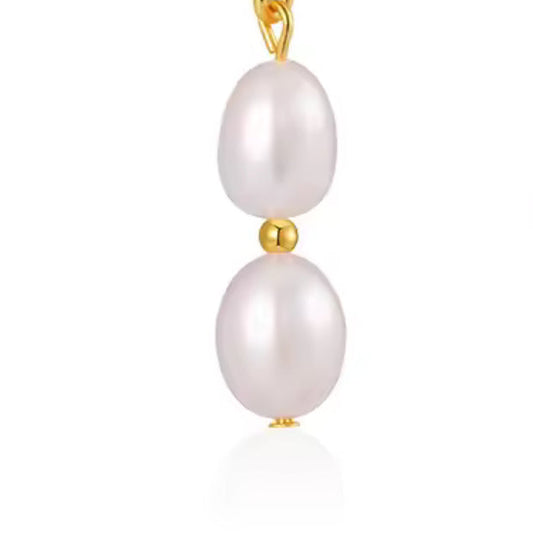 Duo Pearl Charm EMVE Jewels