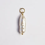 Long Pearl Charm - EmpressVenusJewellery