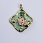 Lily Charm Gold - EmpressVenusJewellery