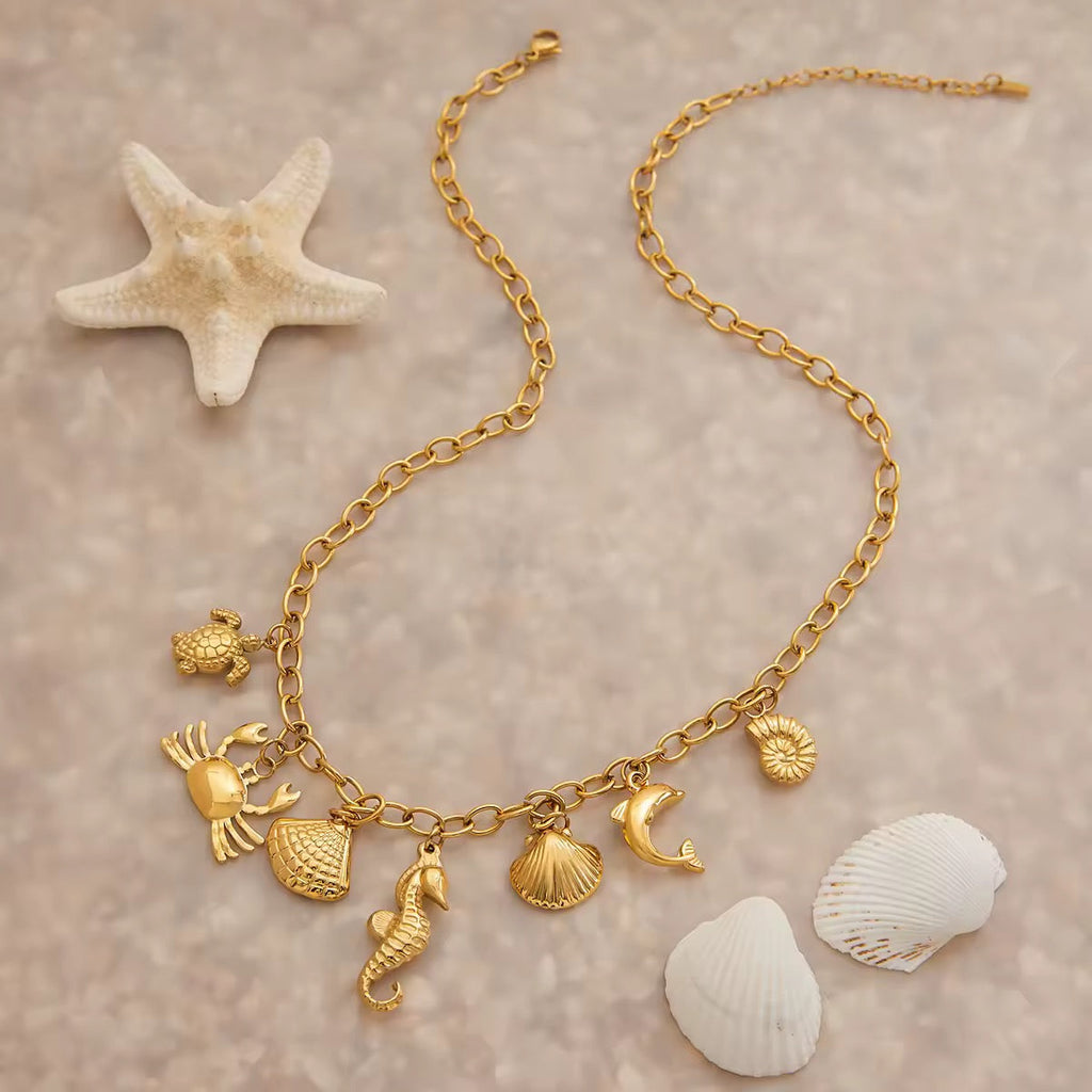 Sea Treasures Necklace EMVE Jewels