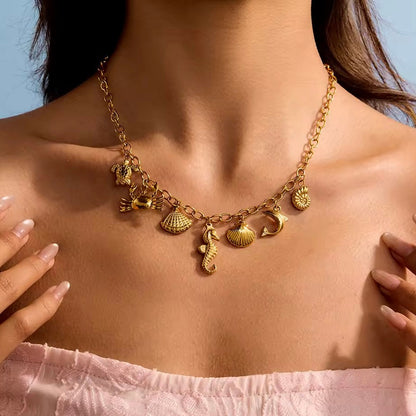 Sea Treasures Necklace EMVE Jewels
