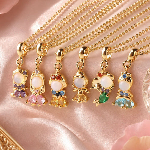 Amethyst Necklace EMVE Jewels