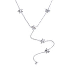 Stars Y Chain Drop Necklace EMVE Jewels