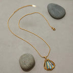 Abalone Shell Necklace EMVE Jewels
