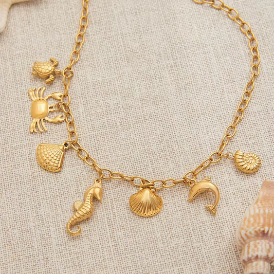 Sea Treasures Necklace EMVE Jewels