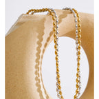 Stainless Steel Beads Chain Necklace Set EMVE Jewels