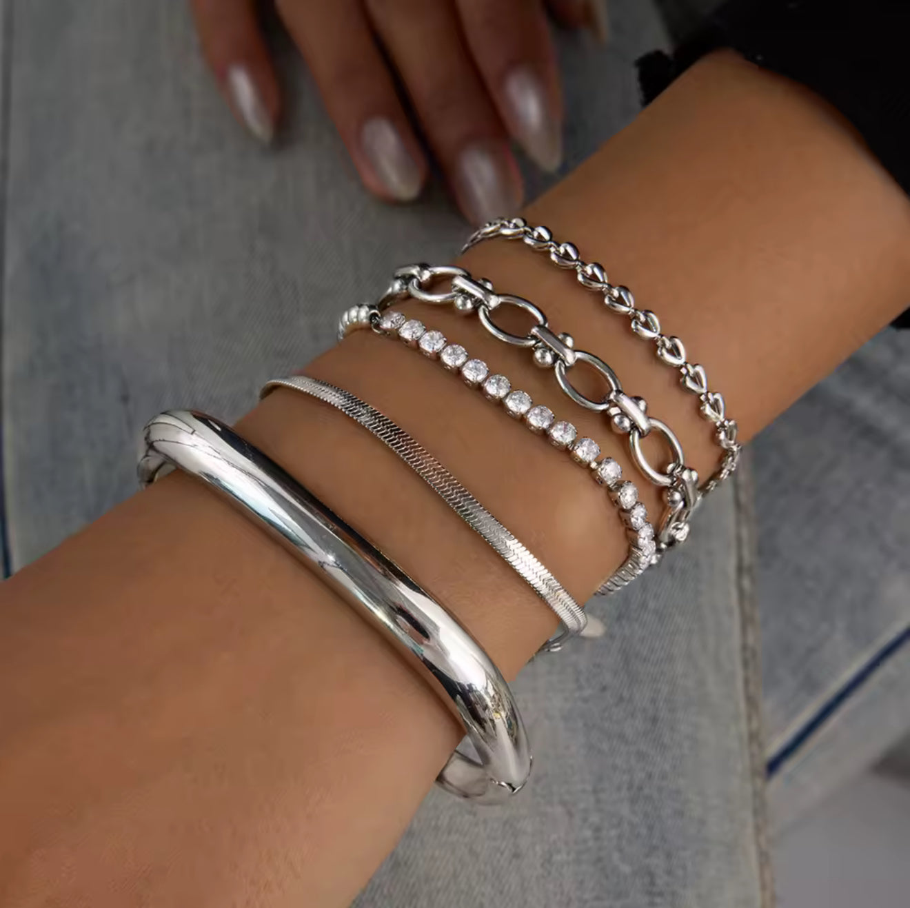 Blend Tennis Bracelet EMVE Jewels