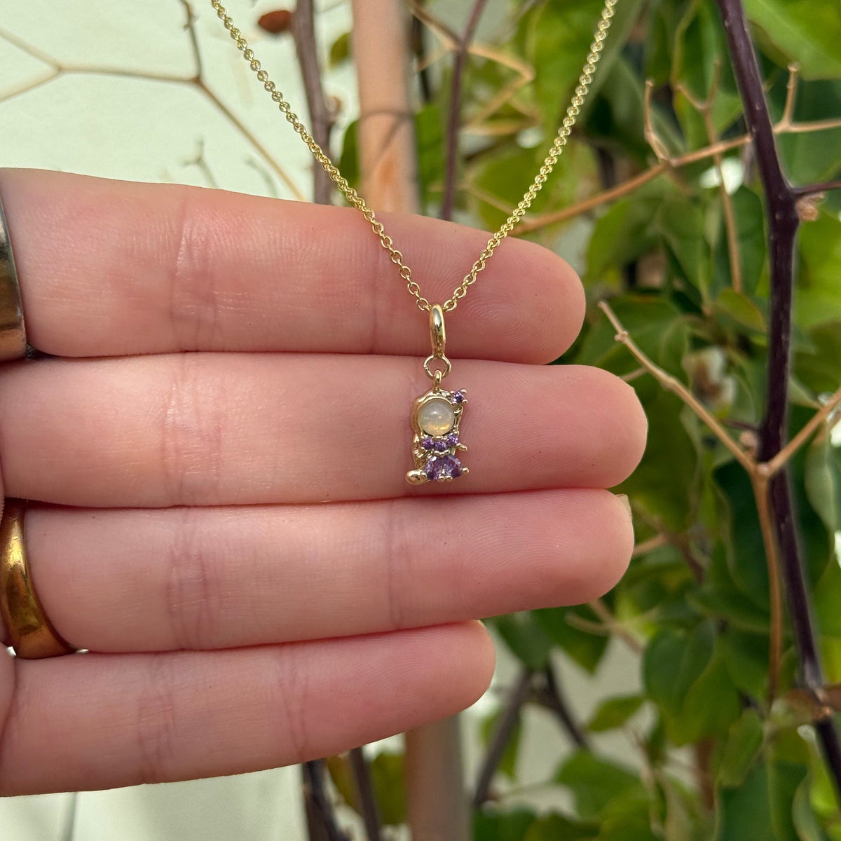 Amethyst Necklace EMVE Jewels
