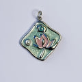 Lily Charm Silver - EmpressVenusJewellery