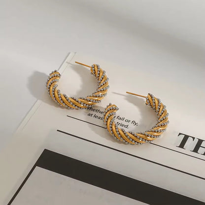 Torsade Earrings EMVE Jewels