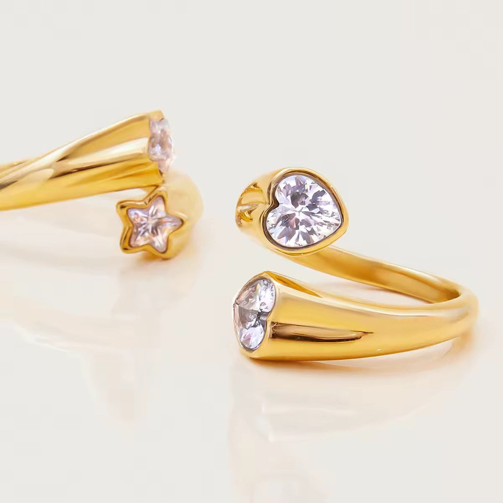 Luna & Love Rings EMVE Jewels