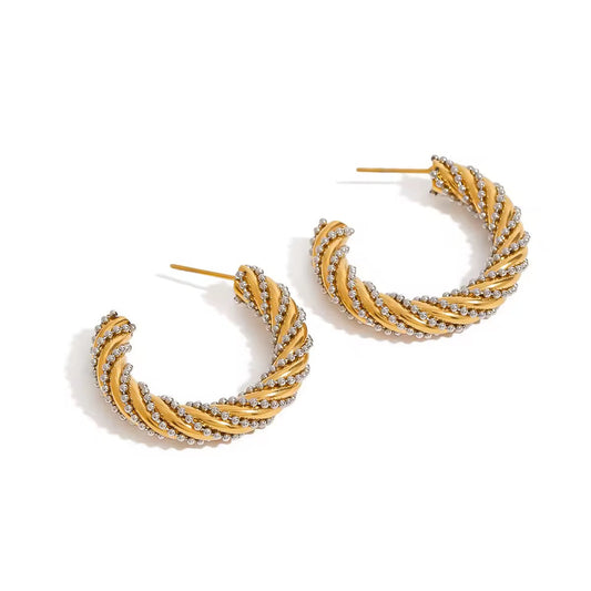 Torsade Earrings EMVE Jewels
