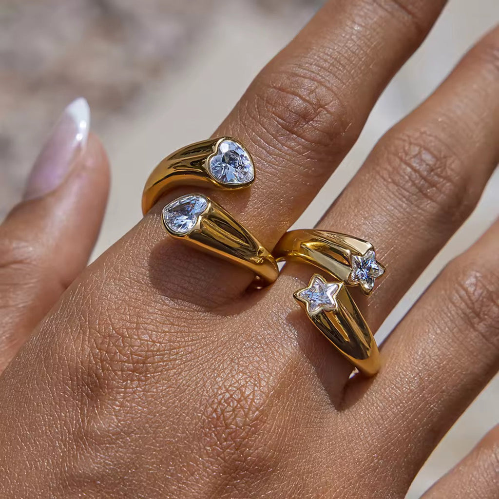 Luna & Love Rings EMVE Jewels