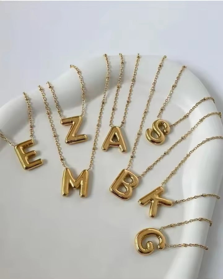 Airie Alphabet Necklace EMVE Jewels