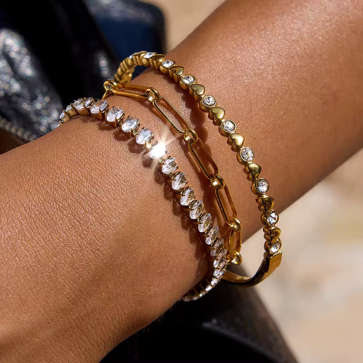 Lumière Tennis Bracelet EMVE Jewels